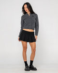 Rusty Academy Fitted Cardigan