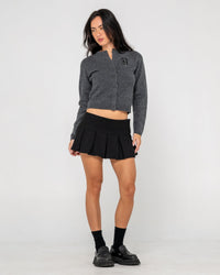 Rusty Academy Fitted Cardigan