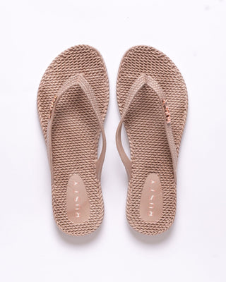 Womens Flippin Thong in Nude Solid / Rgliter