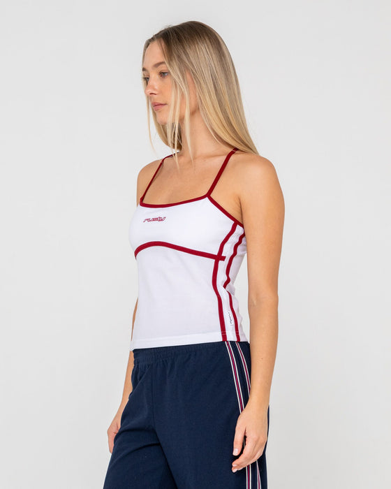 woman-wearing-freo-king-fitted-top-in-white