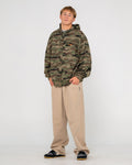 Rambo Zip Through Camo Hoodie