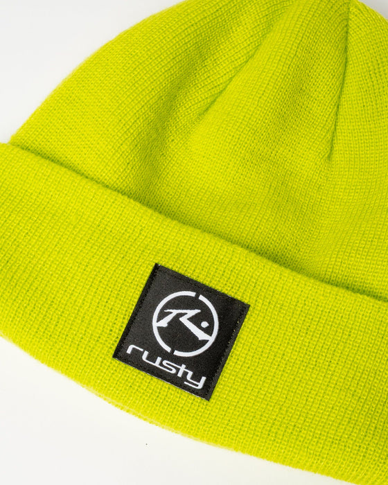 womens-punchy-beanie-in-lime-punch