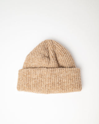 Womens Feelin Fuzzy Beanie in Taupe