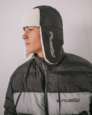 Mens Fudd Mixed Hat in Black 2