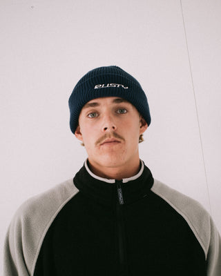 Mens All-time Beanie in Dark Blue