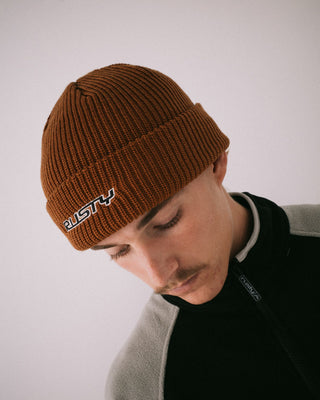 Mens All-time Beanie in Tobacco
