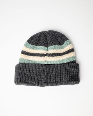 Mens Big Red Beanie in Carbon