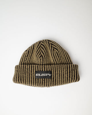 Mens Pixelated Beanie in Savanna