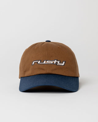 Mens Road Trip Dad Cap in Pinecone