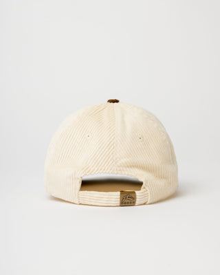 Mens Orbit Cord 6 Panel Cap in Pinecone