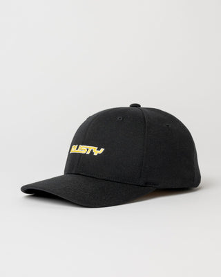 Mens Flip Daddy Flexfit Cap in Black