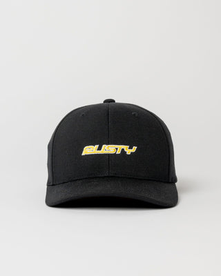 Mens Flip Daddy Flexfit Cap in Black