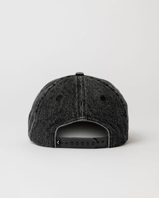 Mens Hoodus 6 Panel Cap in Black