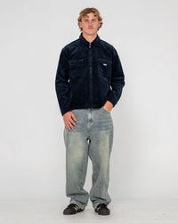 Zeal Cord Zip Through Overshirt