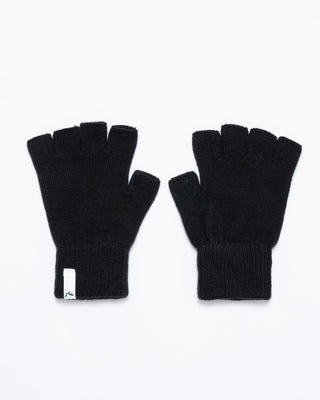 Womens Twisted Sista Gloves in Black