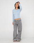 Wendy Wide Low Rise Jean