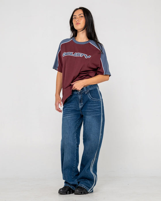 woman-wearing-flip-mommy-diy-low-rise-denim-jean-in-blasted-deep-sea-blue