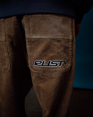 Man wearing Flip Daddy Cord Pant in Khaki