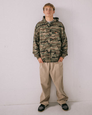 Man wearing Flip Daddy Elastic Pant in Abbey Stone