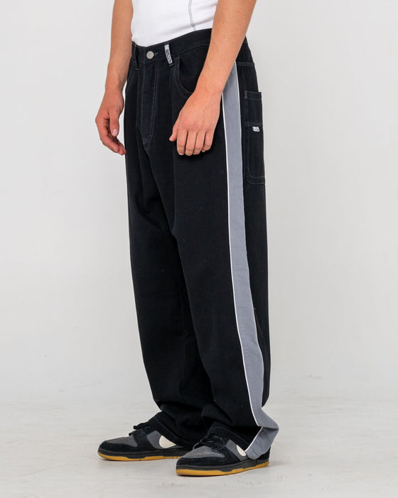 man-wearing-flip-daddy-taped-pant-in-black