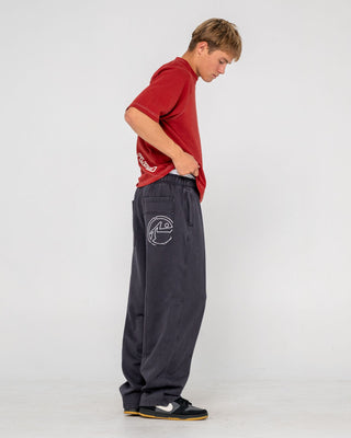 Man wearing Big Dawg Track Pant in Black