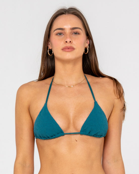 woman-wearing-sandalwood-multiway-bikini-top-in-deep-teal