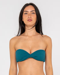 Sandalwood Bandeau Bikini Top