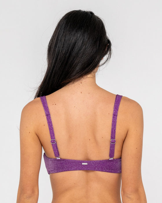 woman-wearing-shimmy-bralette-bikini-top-in-grape