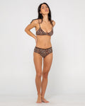 Lennie Leopard Bralette Bikini Top
