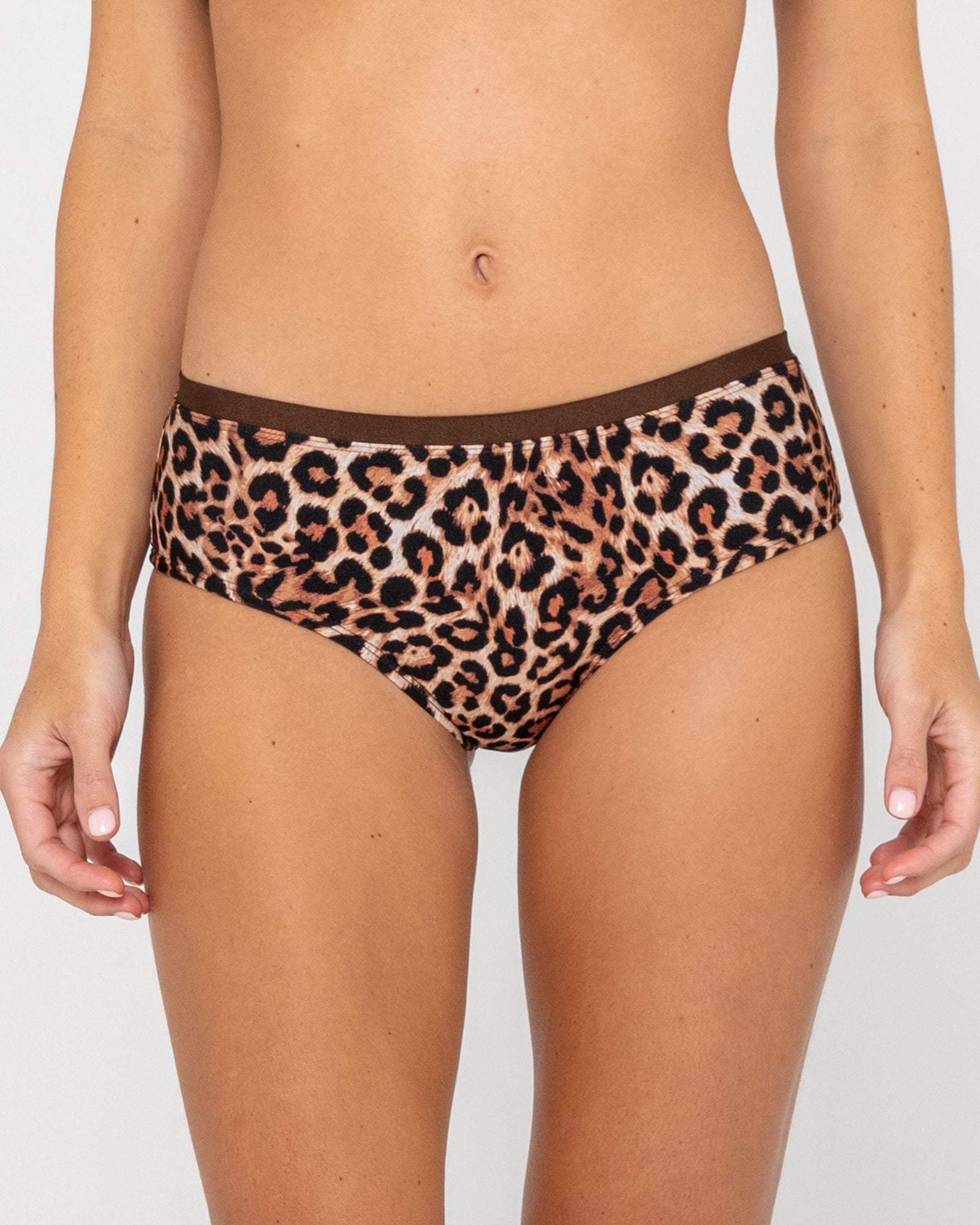 Rusty | Lennie Leopard Bikini Booty Short – Rusty Australia