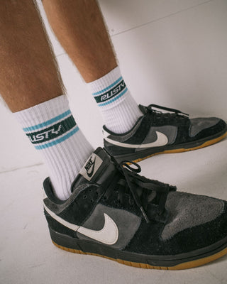 Mens Pit Crew Mid Calf 3-sock Pack in Multi