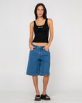 Cassian Ribbed Scoop Neck Singlet