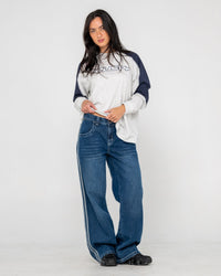 Timmy Target Oversized Long Sleeve Tee