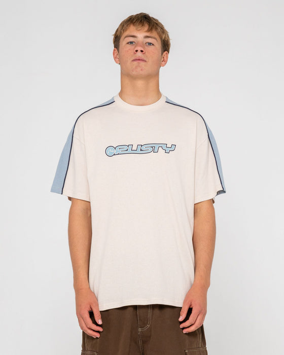 man-wearing-alonso-short-sleeve-tee-in-cream