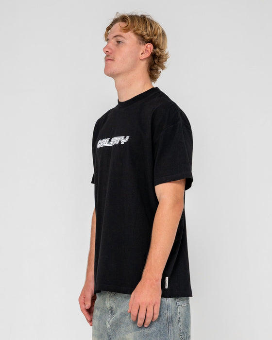 man-wearing-flip-daddy-2-0-short-sleeve-tee-in-black