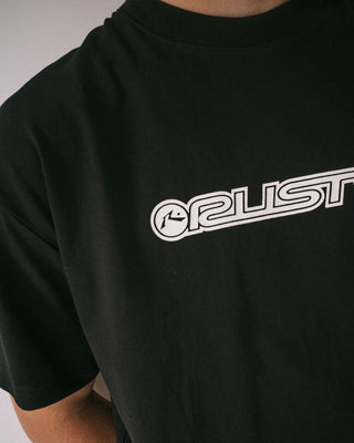 Man wearing Flip Daddy 2.0 Short Sleeve Tee in Black