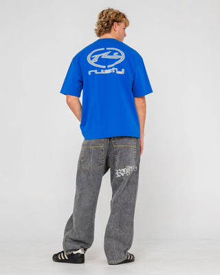 man-wearing-turbo-short-sleeve-tee-in-royal-blue