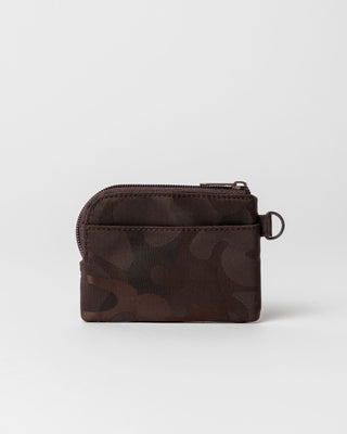Womens Stellar Nylon Camo Coin Purse in Java