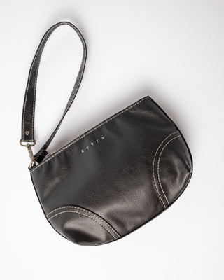 Womens Mallory Clutch in Black