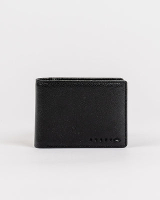 Mens High River 2 Leather Wallet in Black