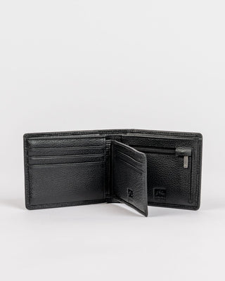 Mens High River 2 Leather Wallet in Black