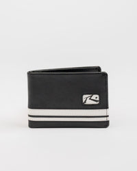 White Lines Leather Wallet