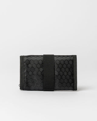 Mens Voltage Tri-fold Wallet in Black / Sulphur