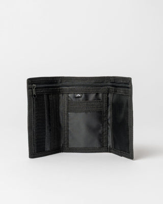 Mens Voltage Tri-fold Wallet in Black / Sulphur