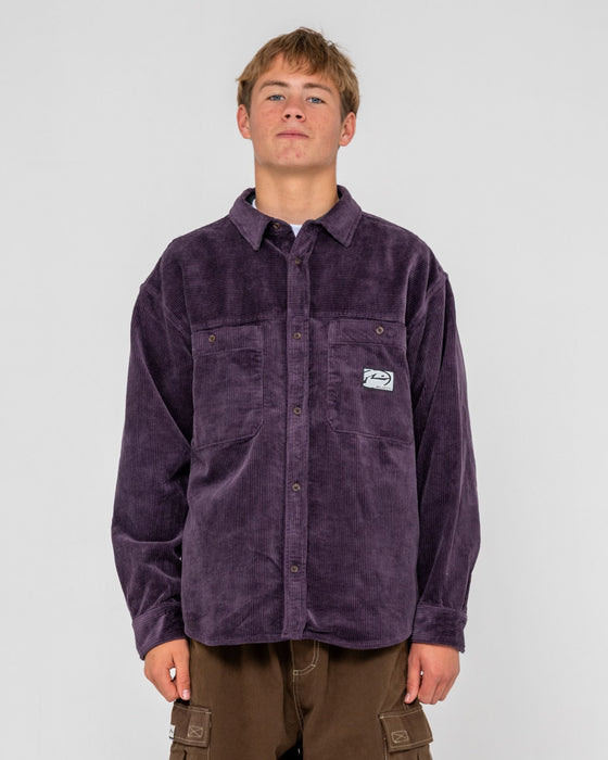 man-wearing-cobra-over-shirt-in-purple-ash