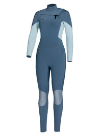 A Series Ecoprene 3/2 Chest Zip Long Sleeve Steamer Wetsuit