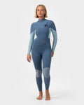 A Series Ecoprene 3/2 Chest Zip Long Sleeve Steamer Wetsuit