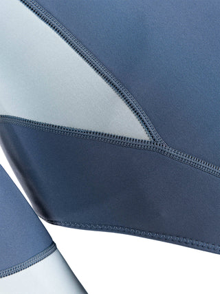 Women wearing Somersault 2mm Long Sleeve Springsuit Wetsuit in Crystal Blue