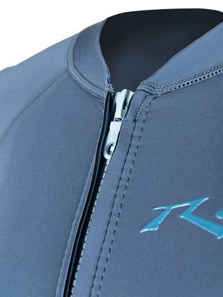 Women wearing Somersault 2mm Long Sleeve Springsuit Wetsuit in Crystal Blue