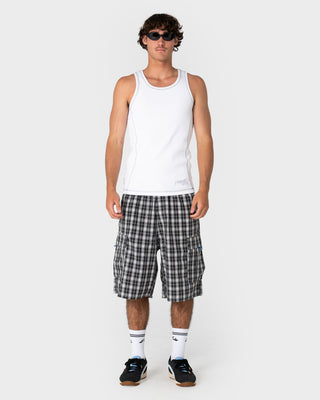 Man and woman wearing UFO Sunglasses in Shiny Black